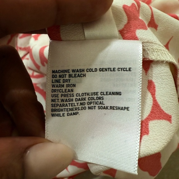 UNIQLO Size-S Floral Sleeveless Dress - Red and White - Picture 10 of 10